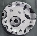 Football black and white party set