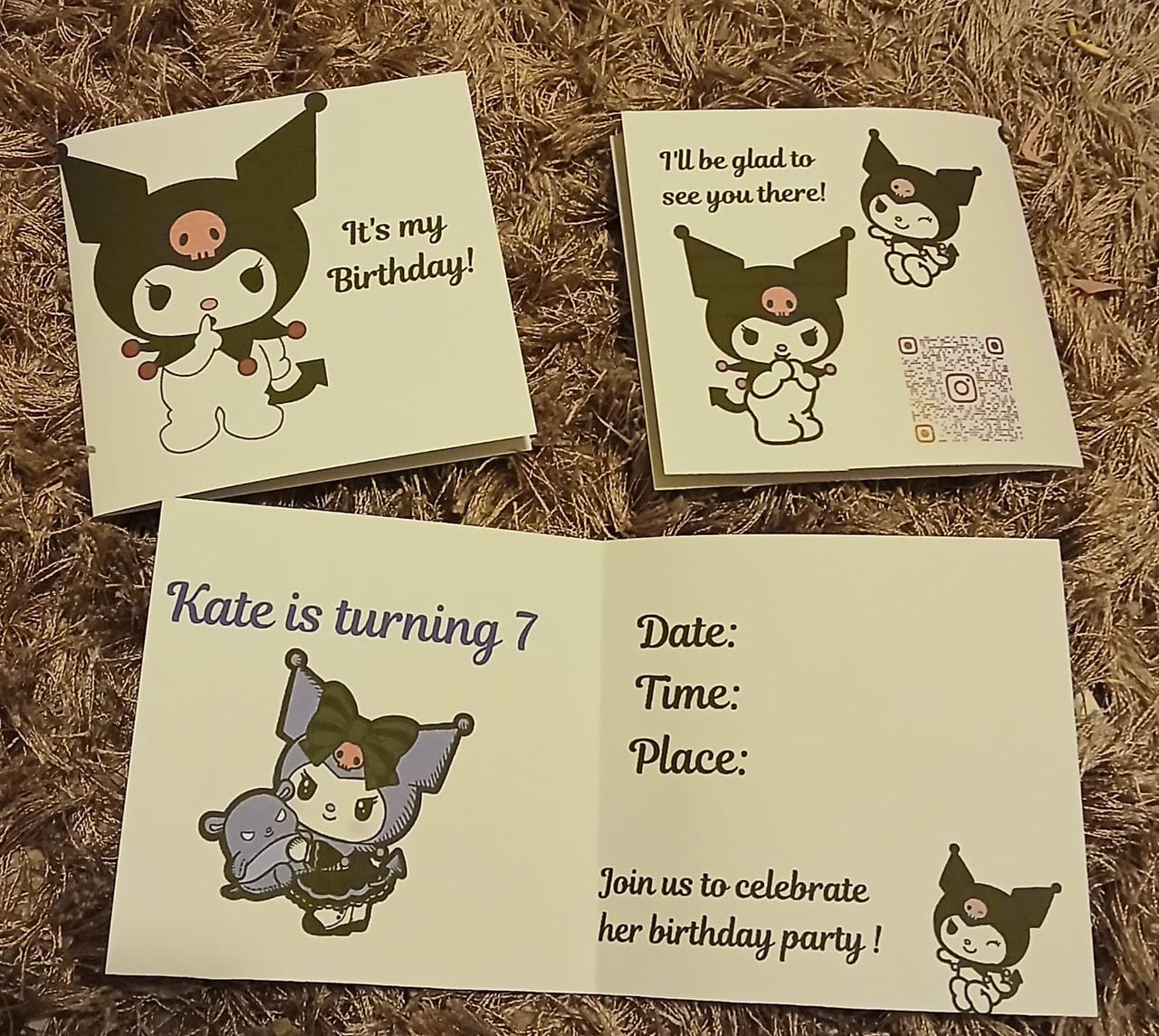 Kuromi party set