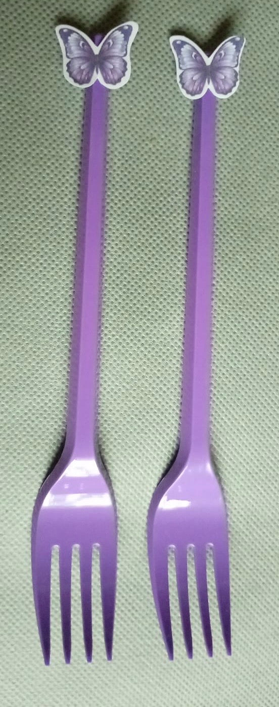 Butterfly purple party set