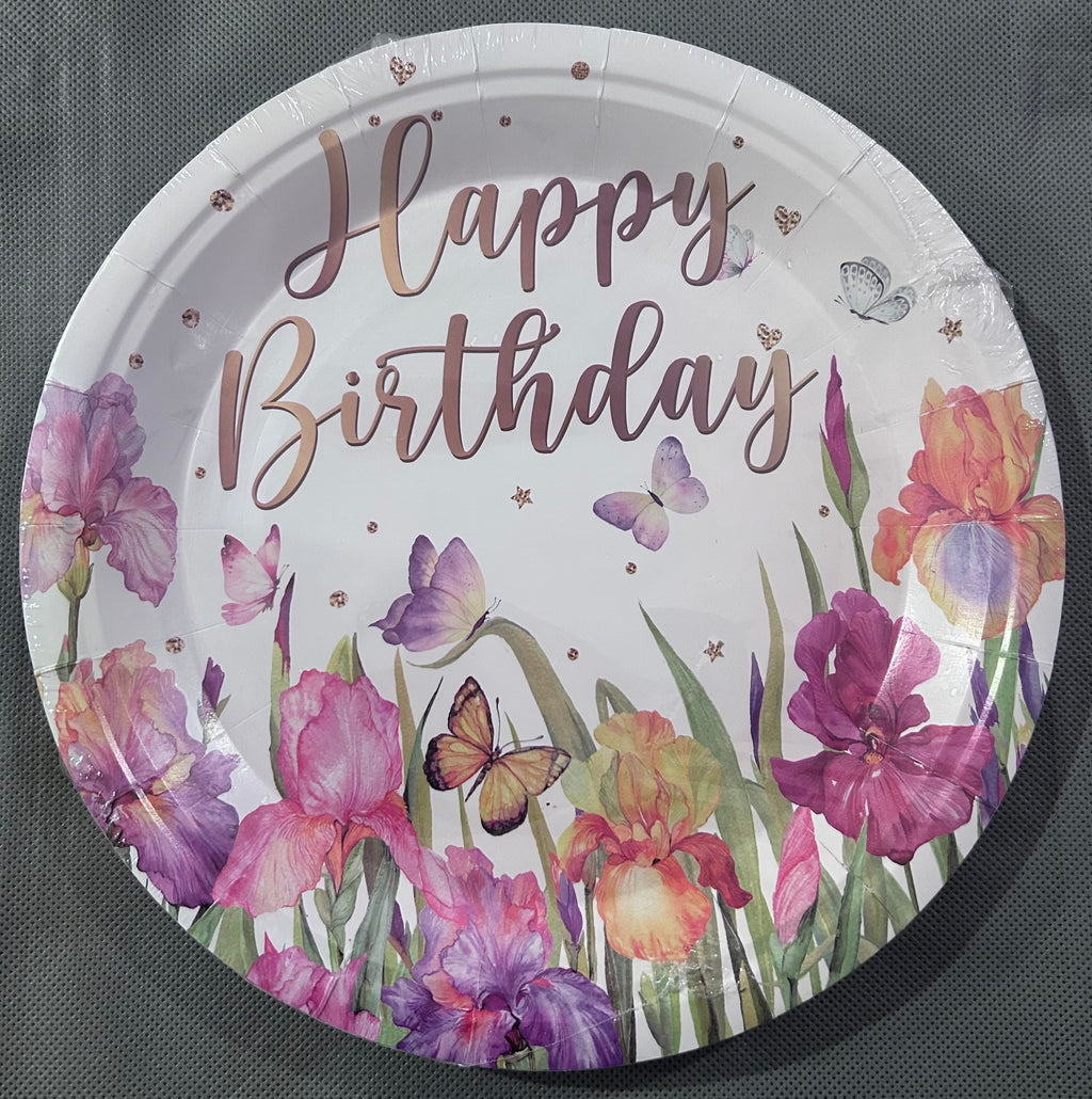 Spring flowers party set
