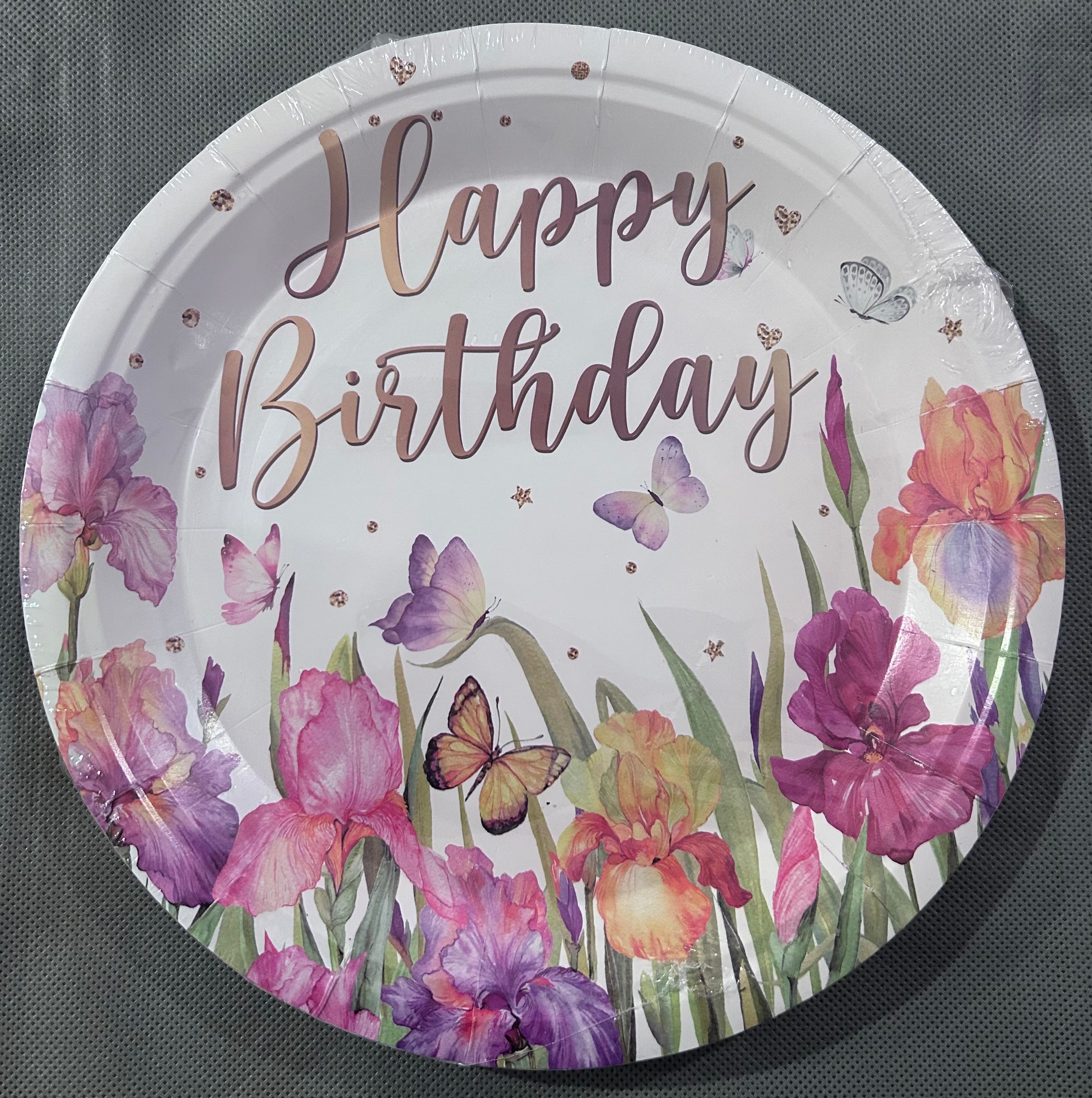 Spring flowers party set