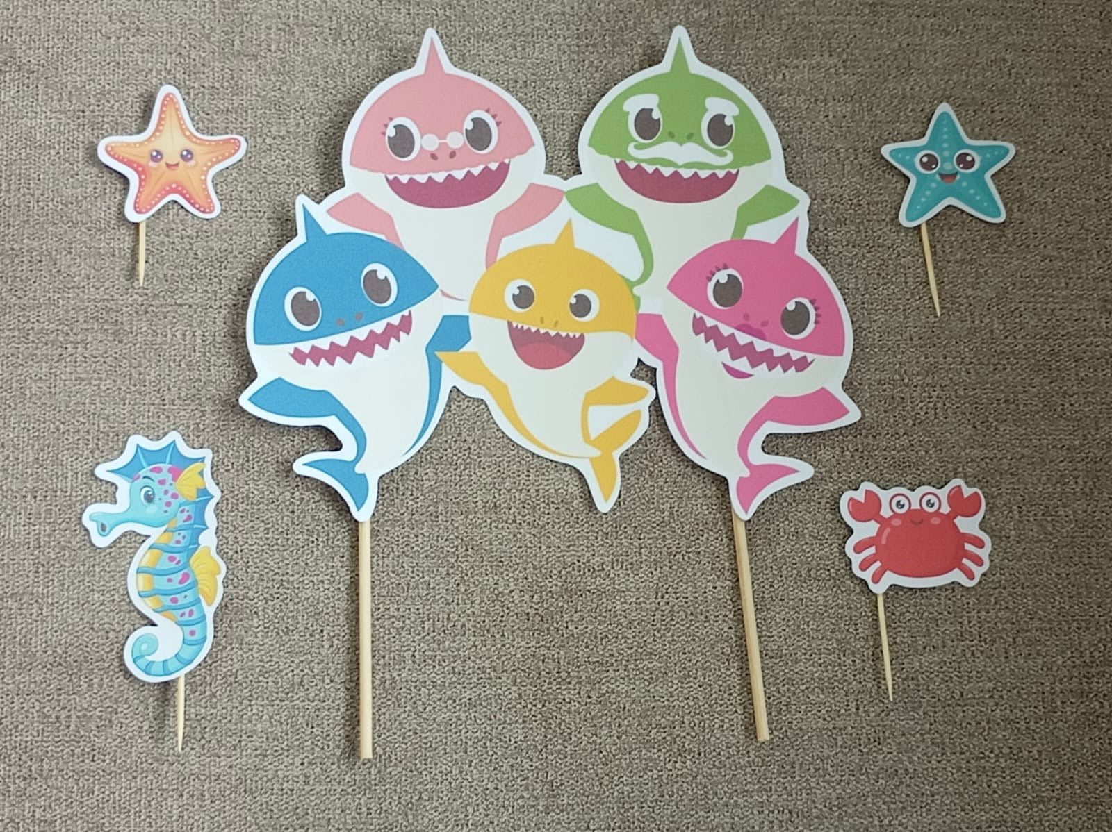 Baby shark party set