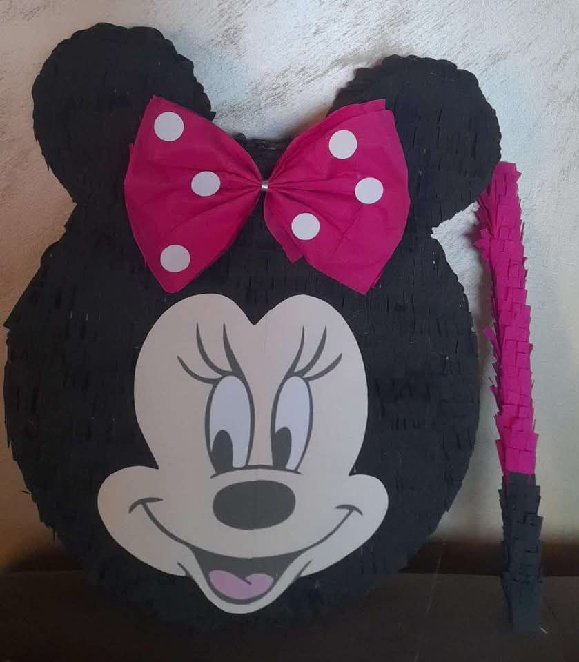 Minnie mouse pink party set