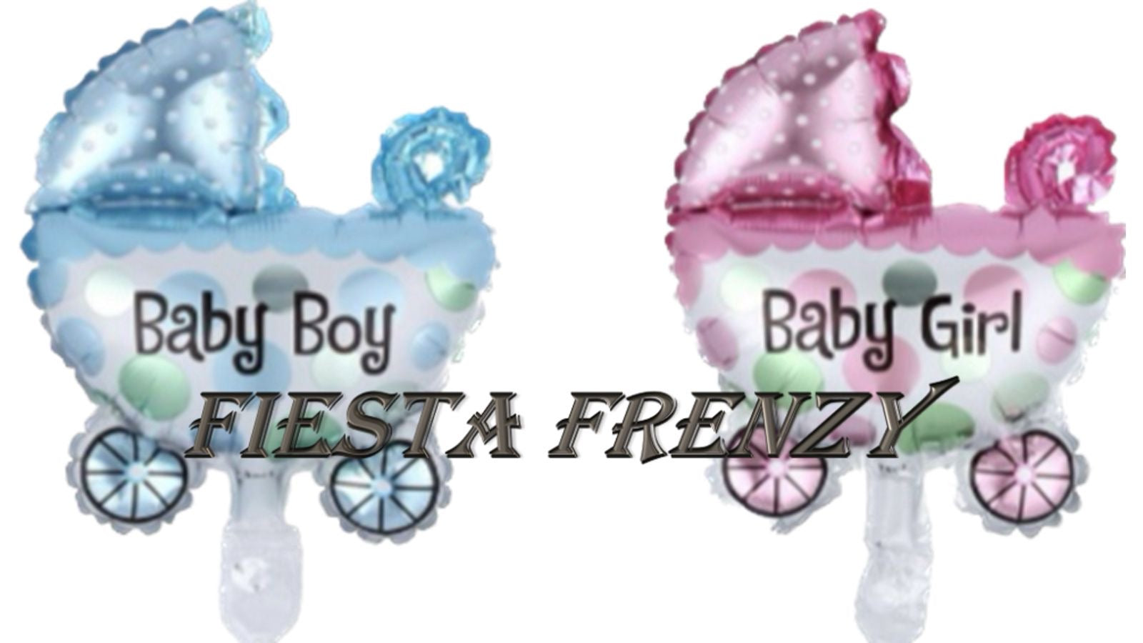 Gender reveal (girl or boy) party set