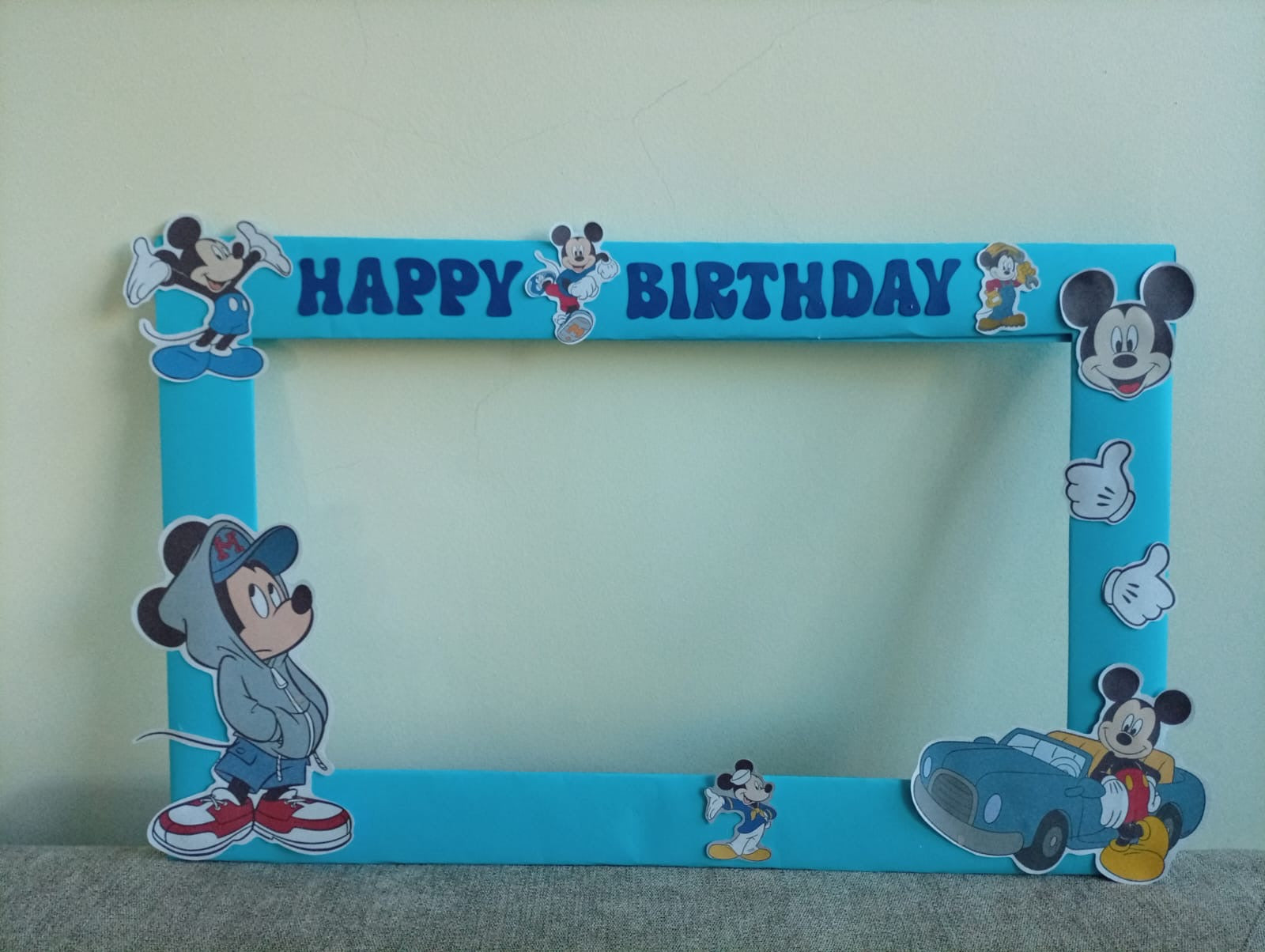 Mickey Mouse blue set