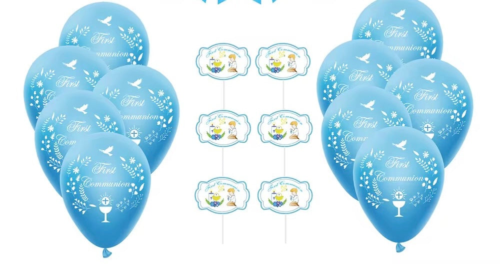 First communion balloon