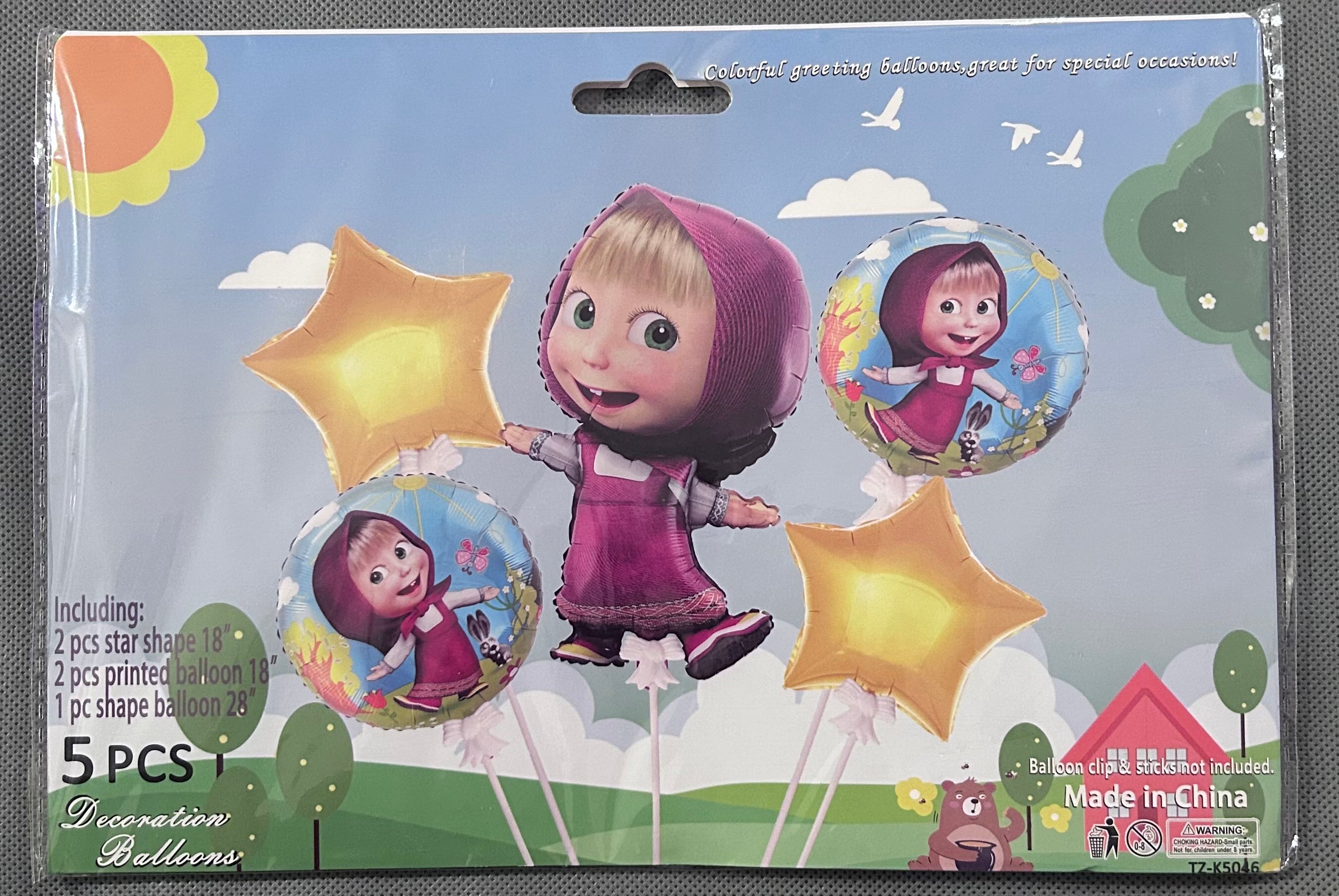 Masha and the bear party set