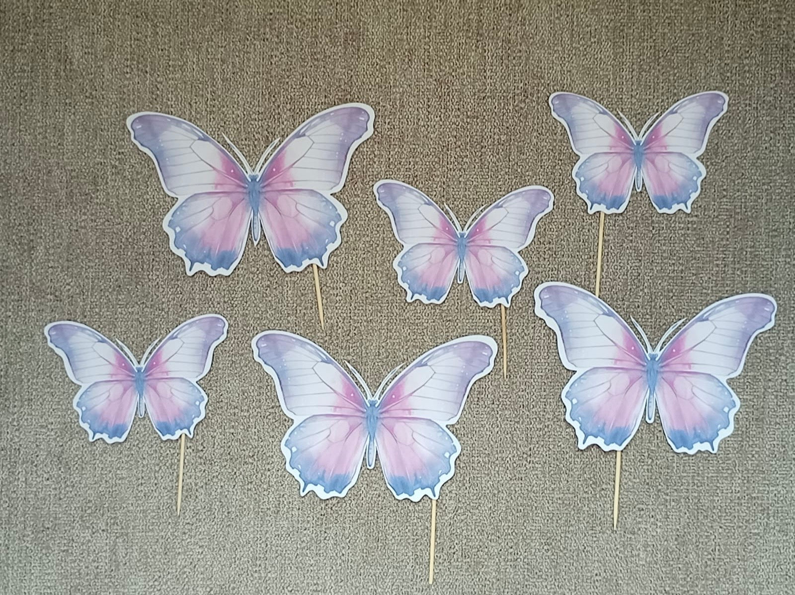 Butterfly purple party set
