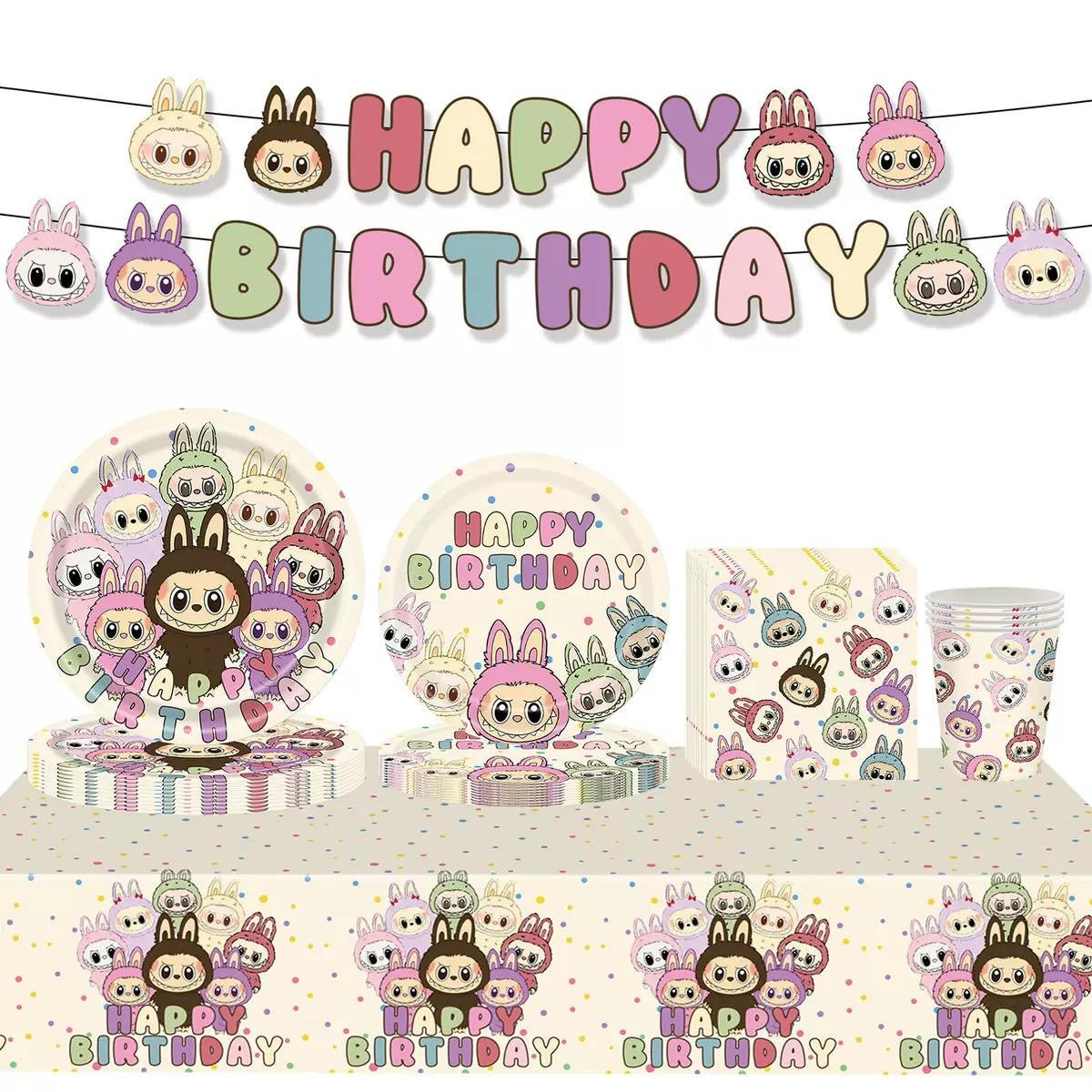 Labubu party set