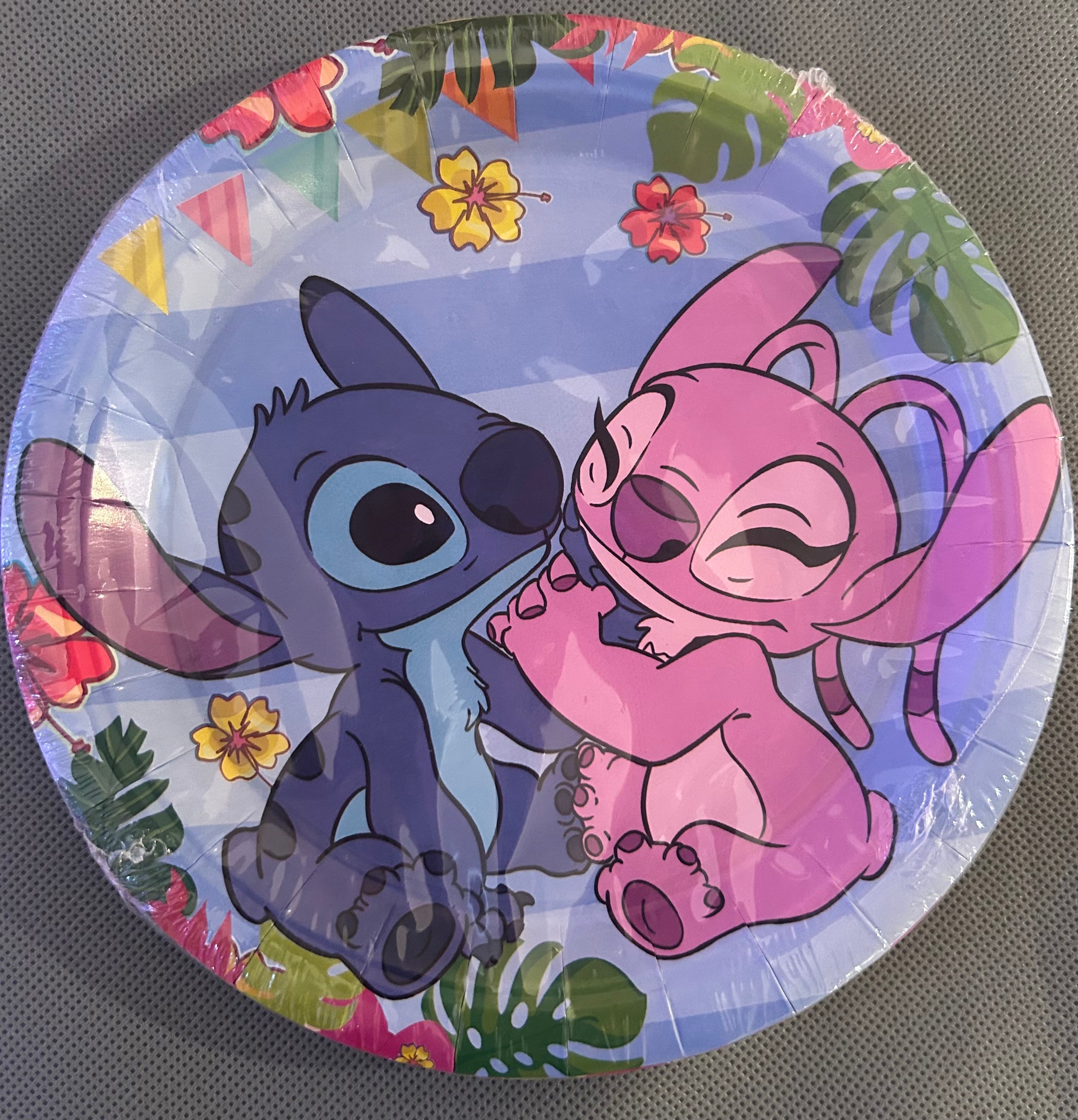 Stitch pink & blue party set