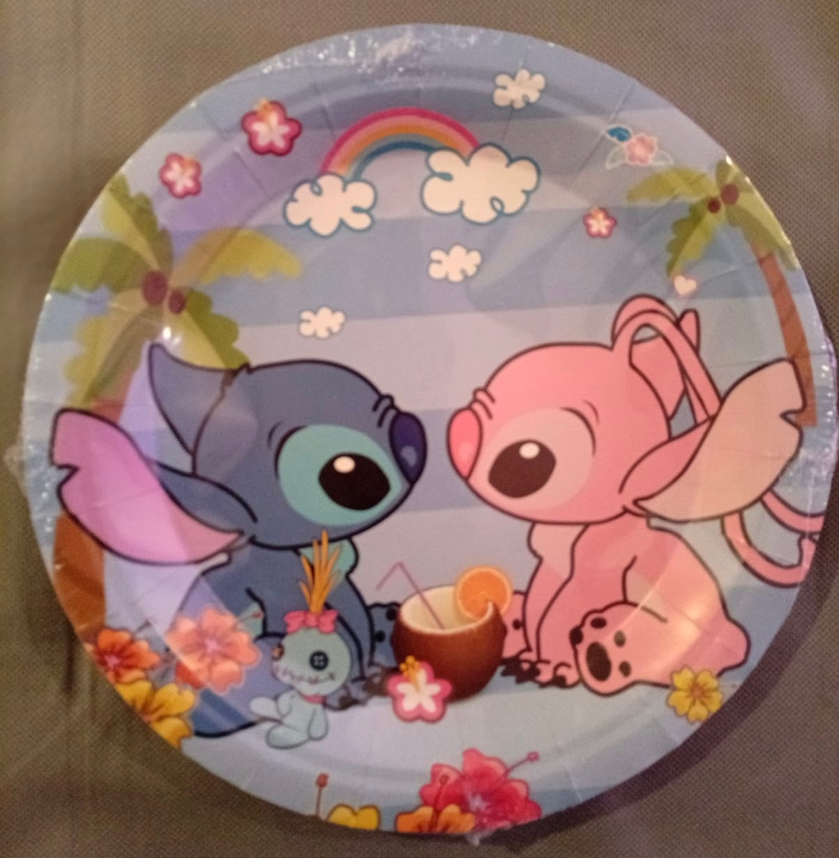 Stitch pink & blue party set