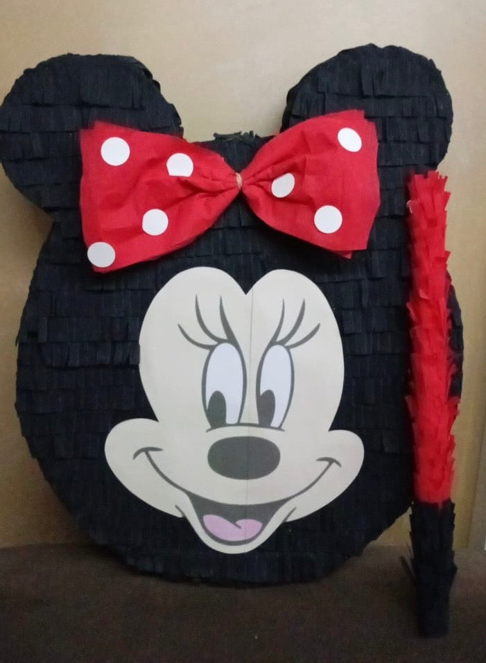 Minnie mouse red party set