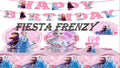Elsa frozen pink party set