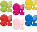 Colored tableware