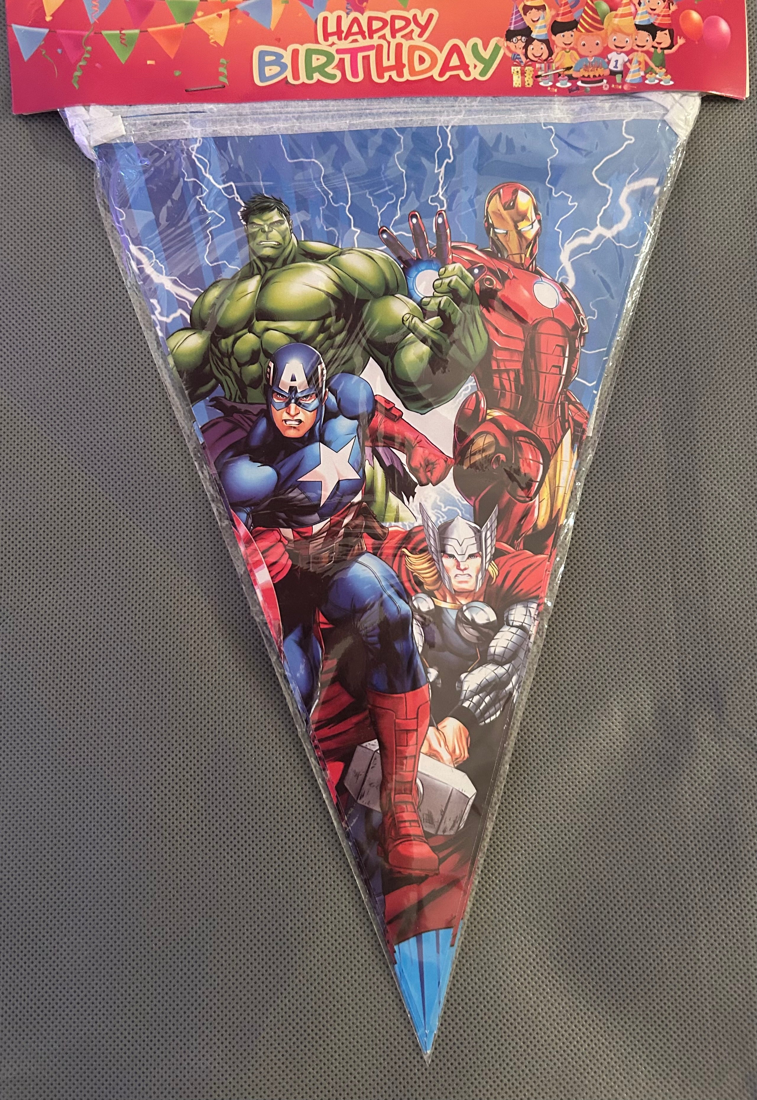 Avengers blue party set