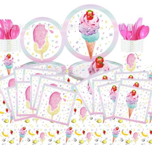 Ice cream party set
