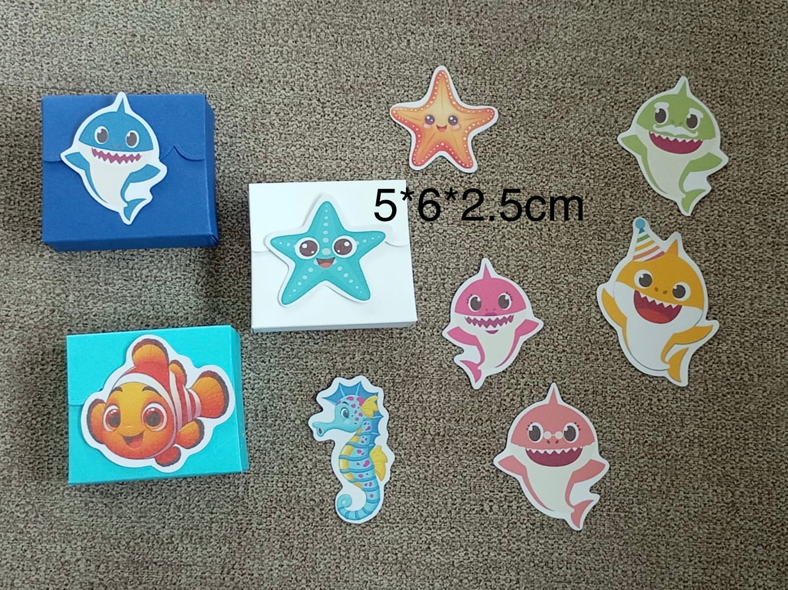 Baby shark party set