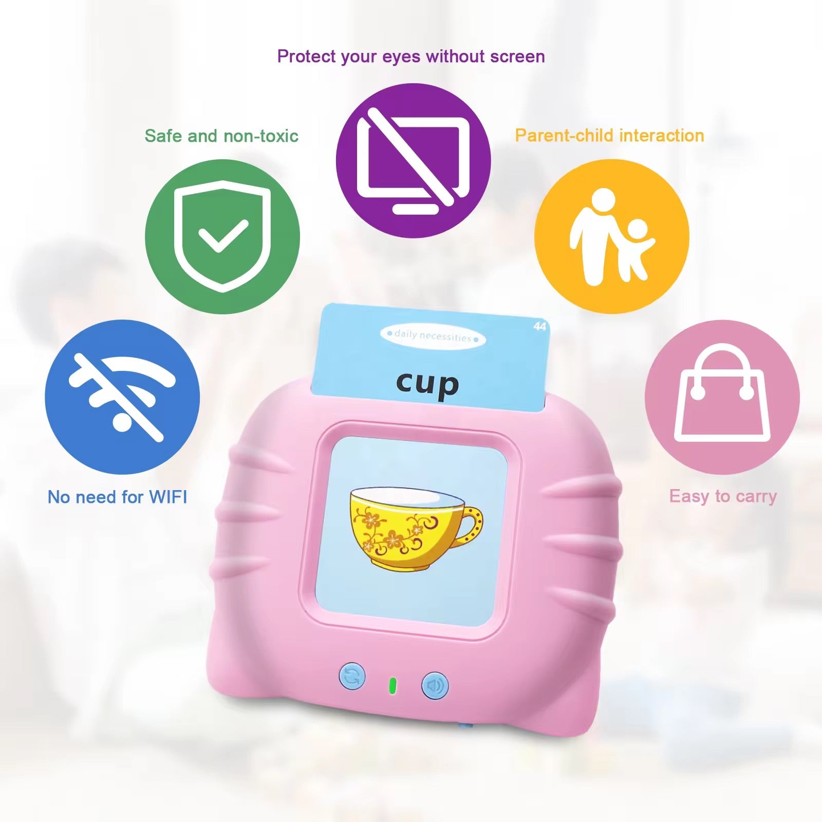 Early educational words learning (255 cards)