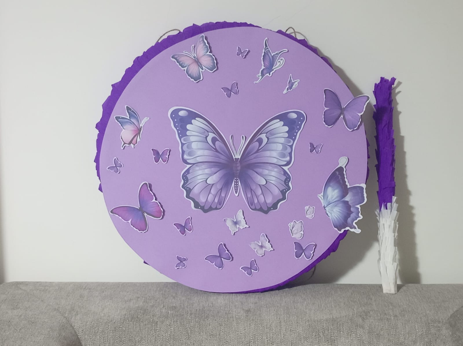 Butterfly purple party set