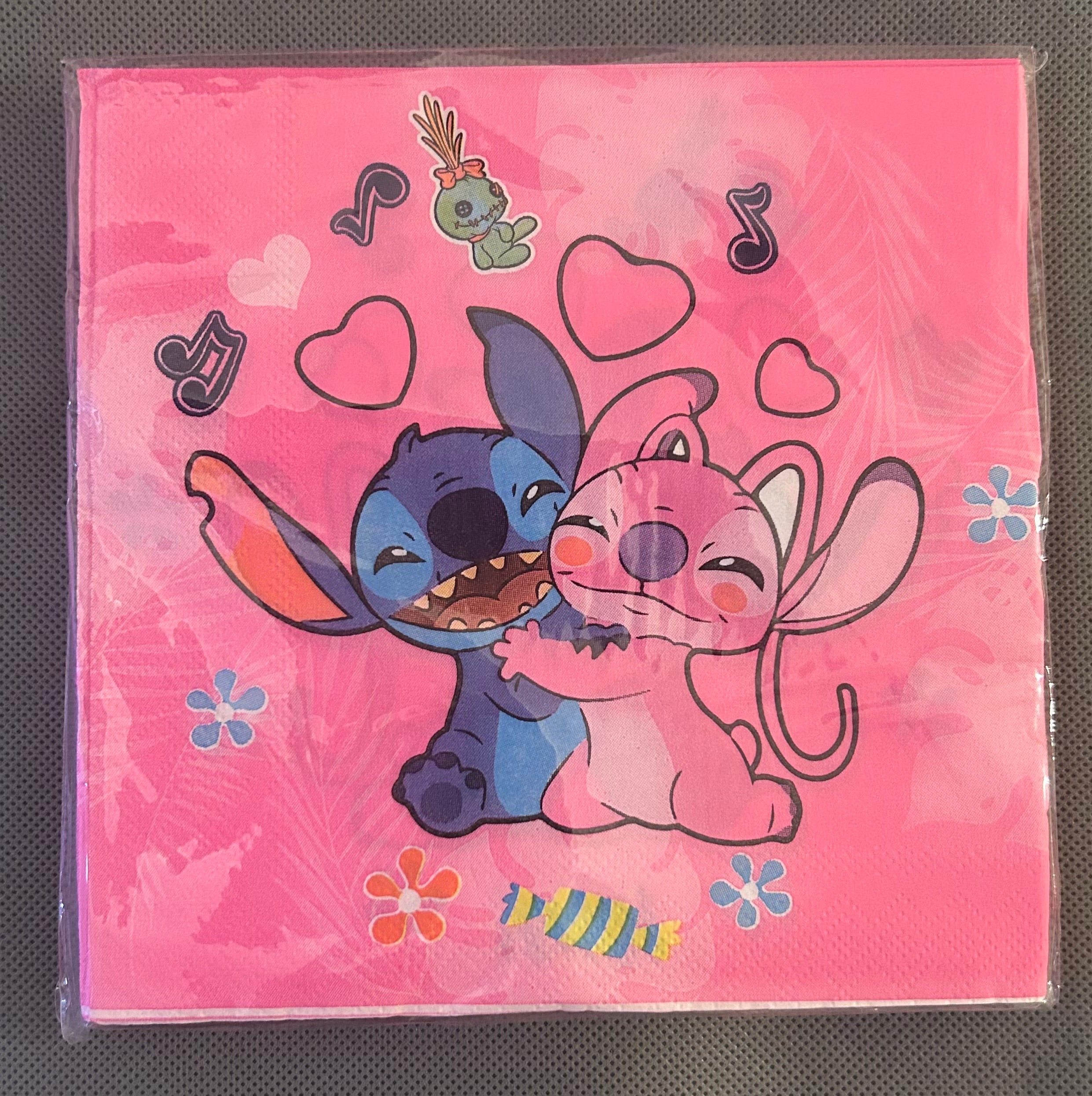 Stitch pink party set