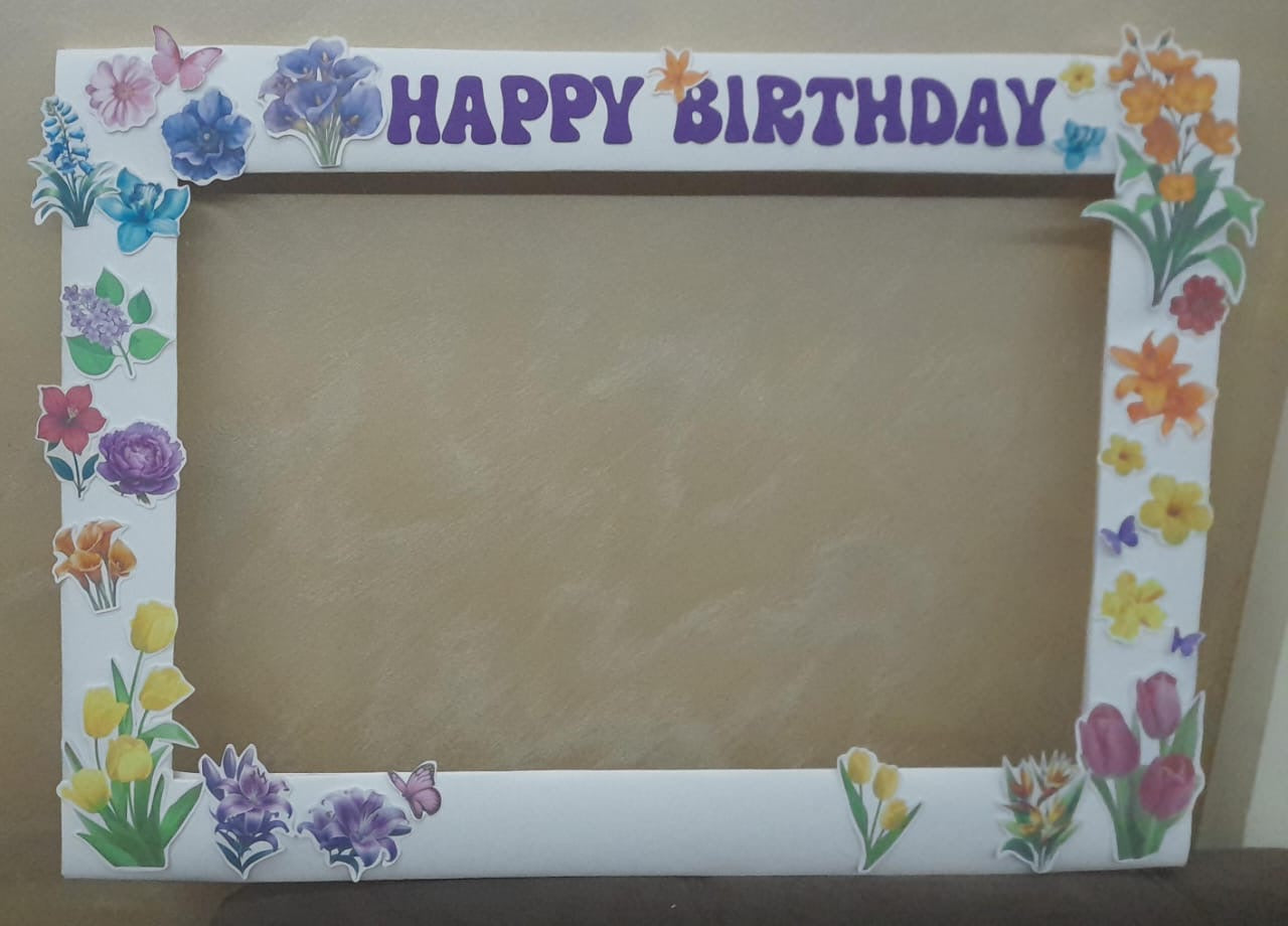 Spring flowers party set
