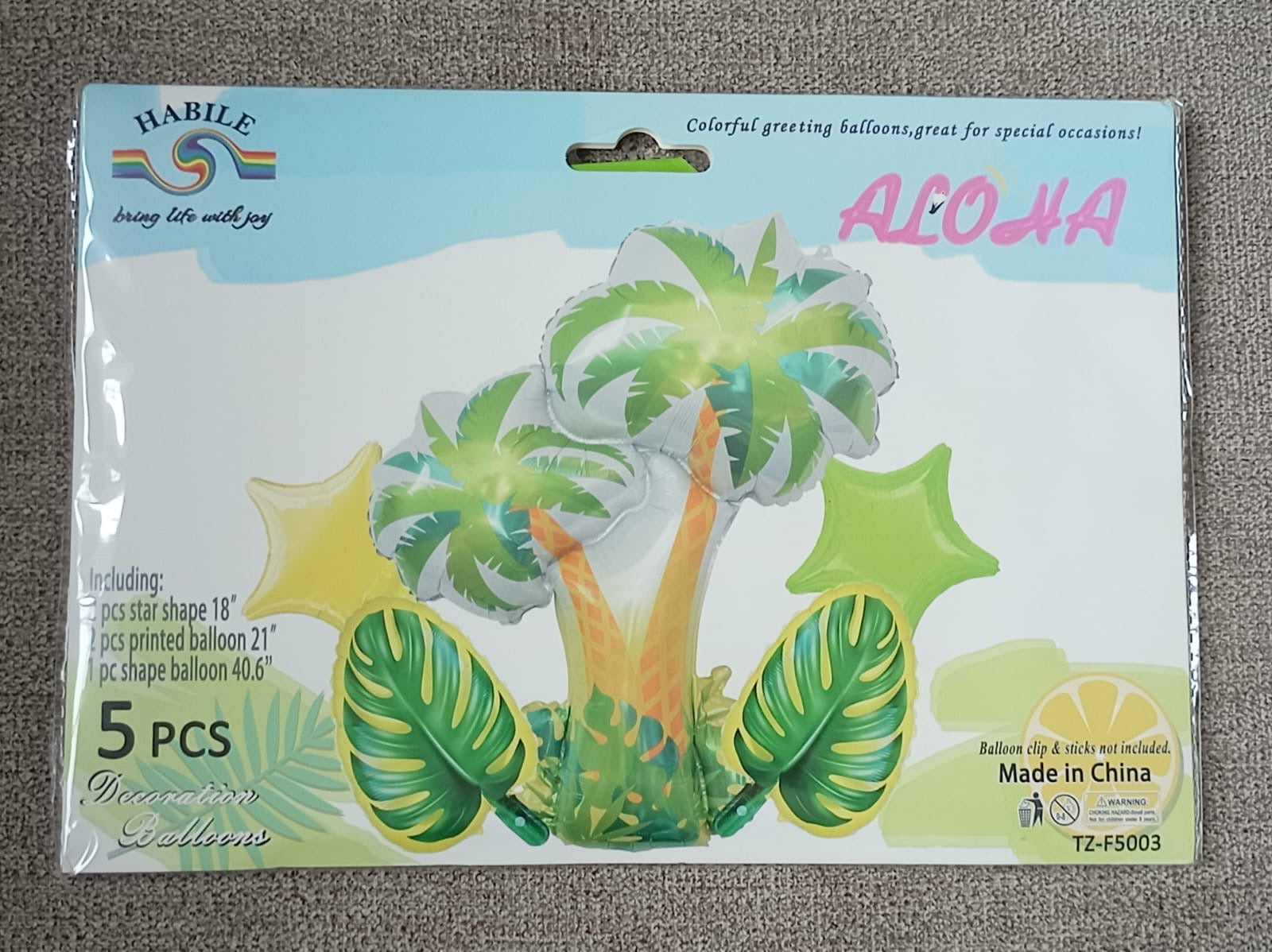Aloha party set