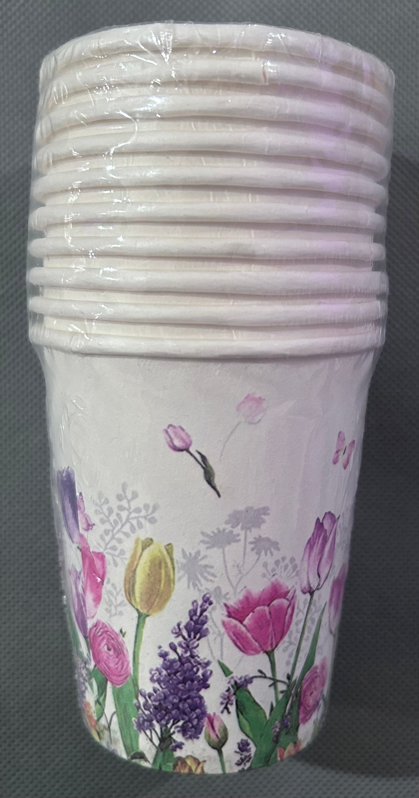 Spring flowers party set