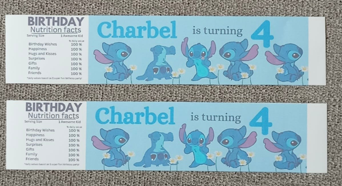 Stitch blue party set