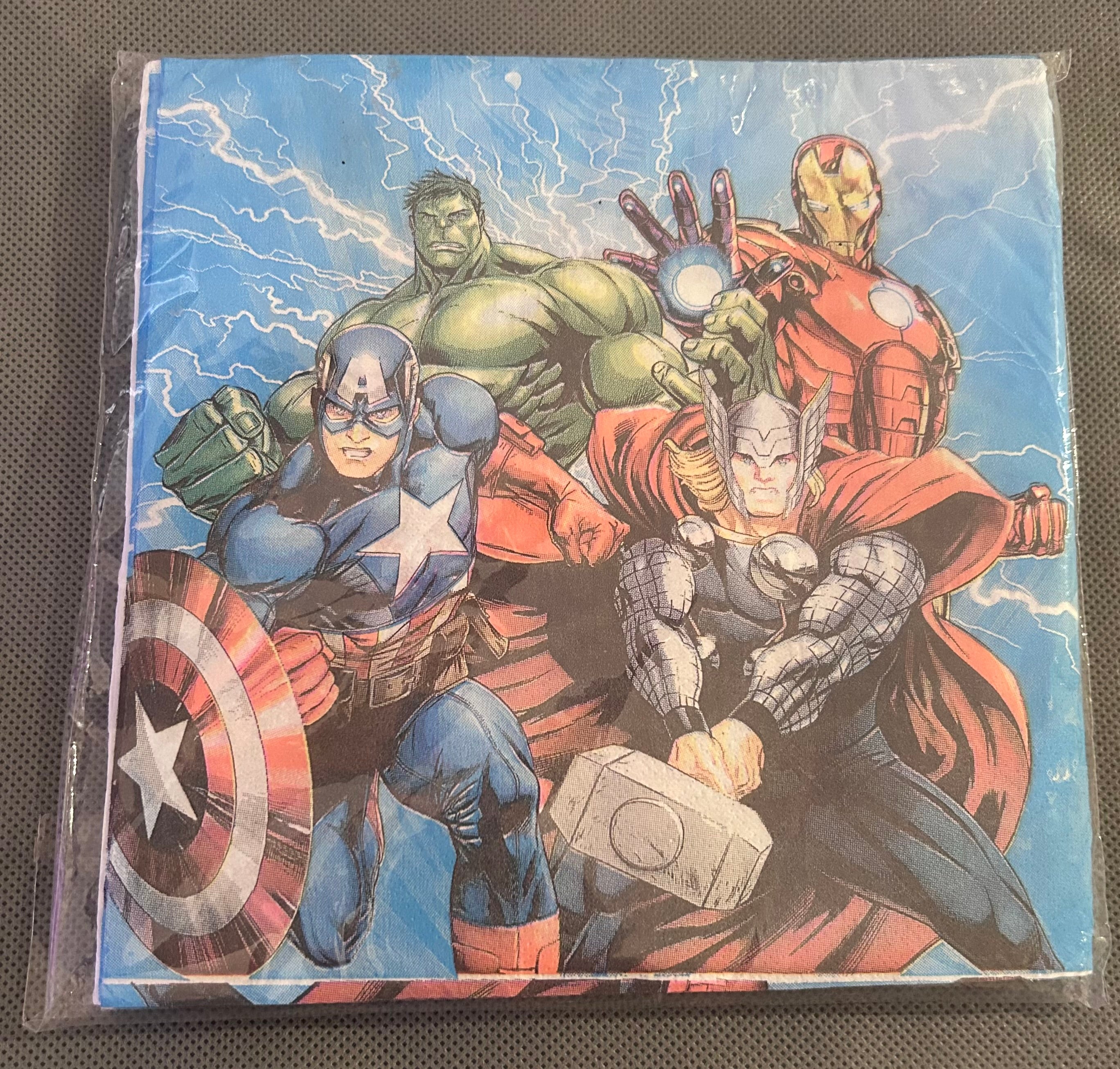 Avengers blue party set