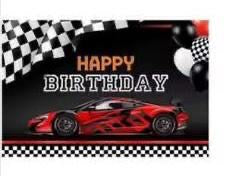 Racing car party set