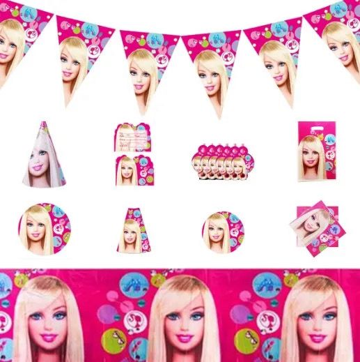 Barbie blond party set