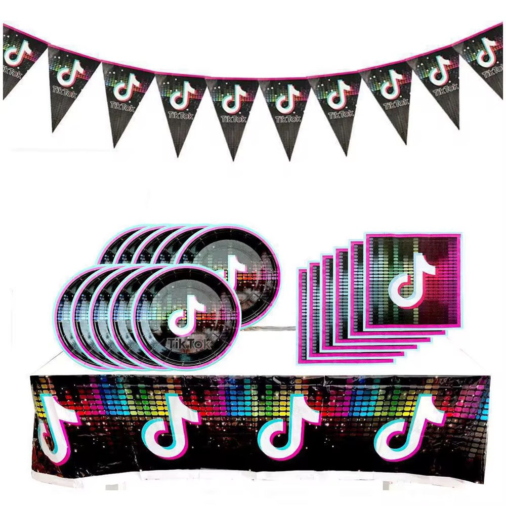 Tik tok party set
