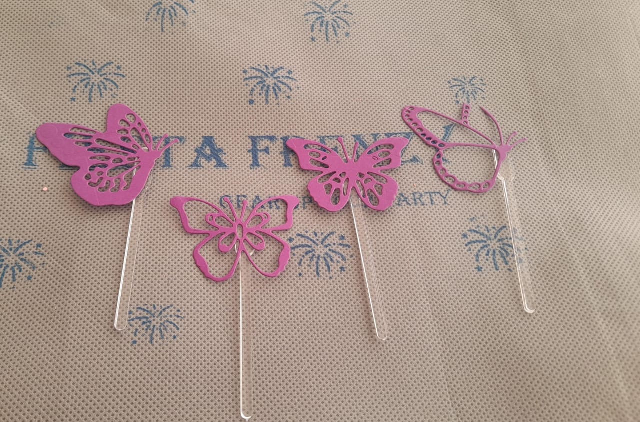 Spring flowers party set