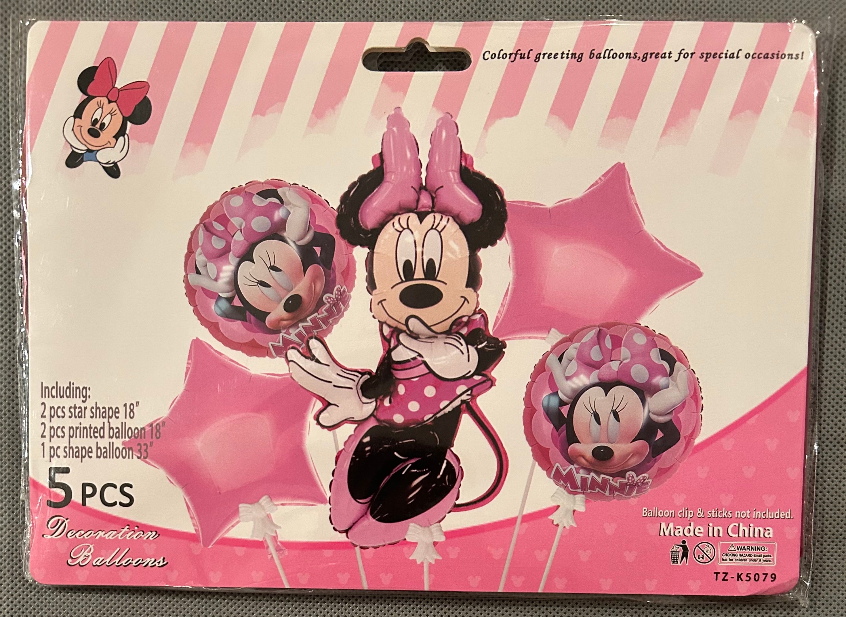 Minnie mouse pink party set