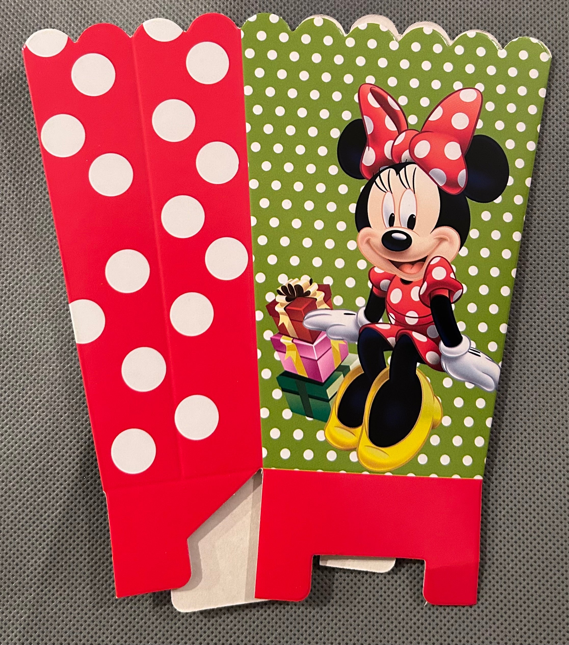 Minnie mouse red party set