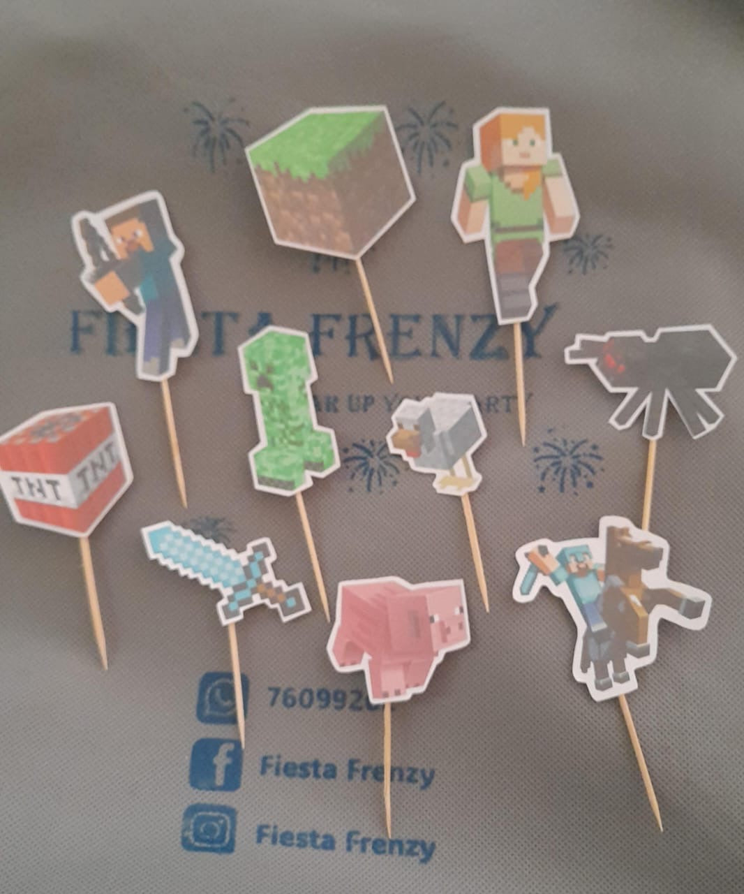 Minecraft party set