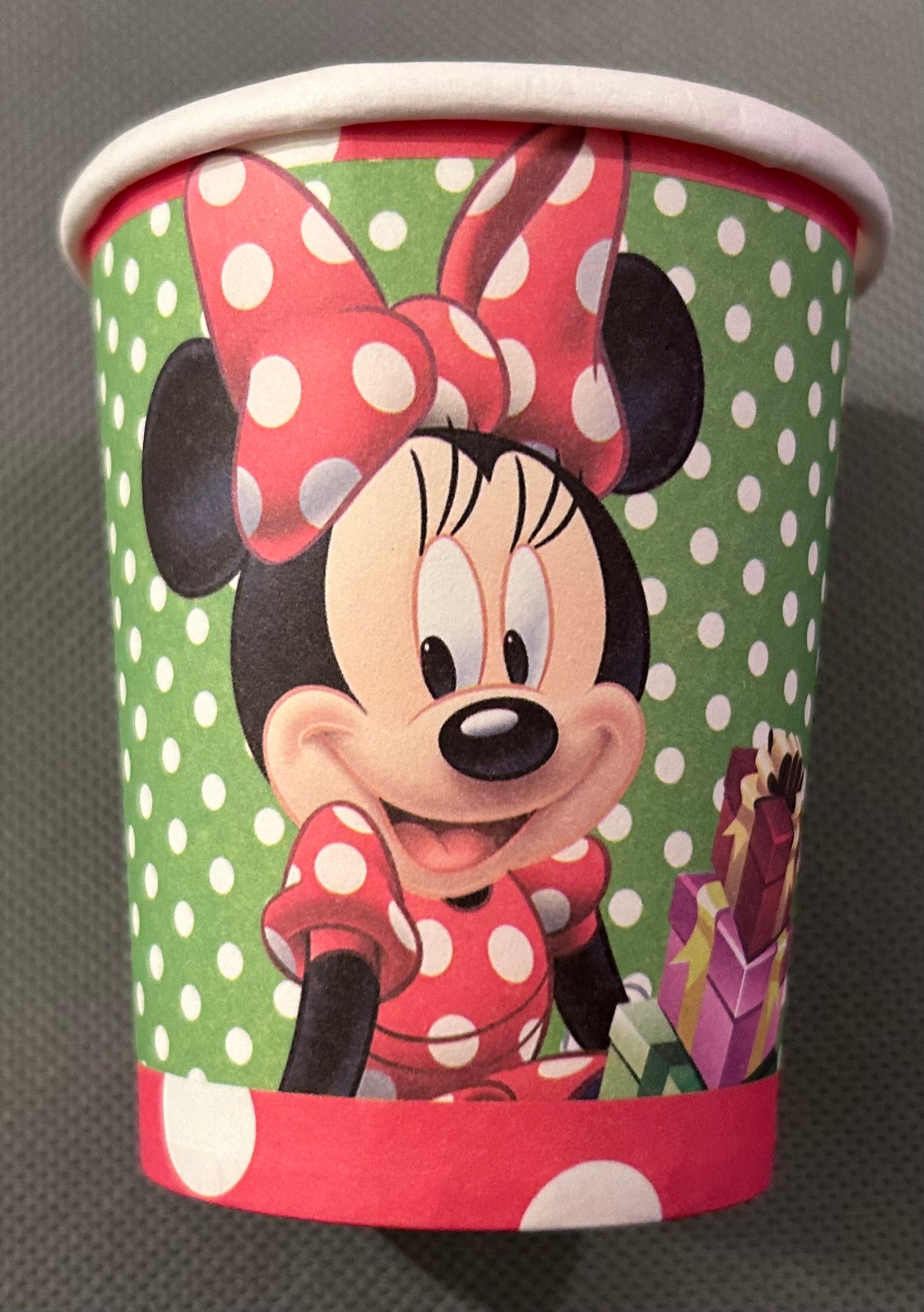 Minnie mouse red party set