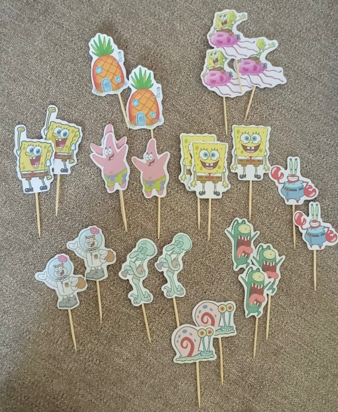 SpongeBob part set