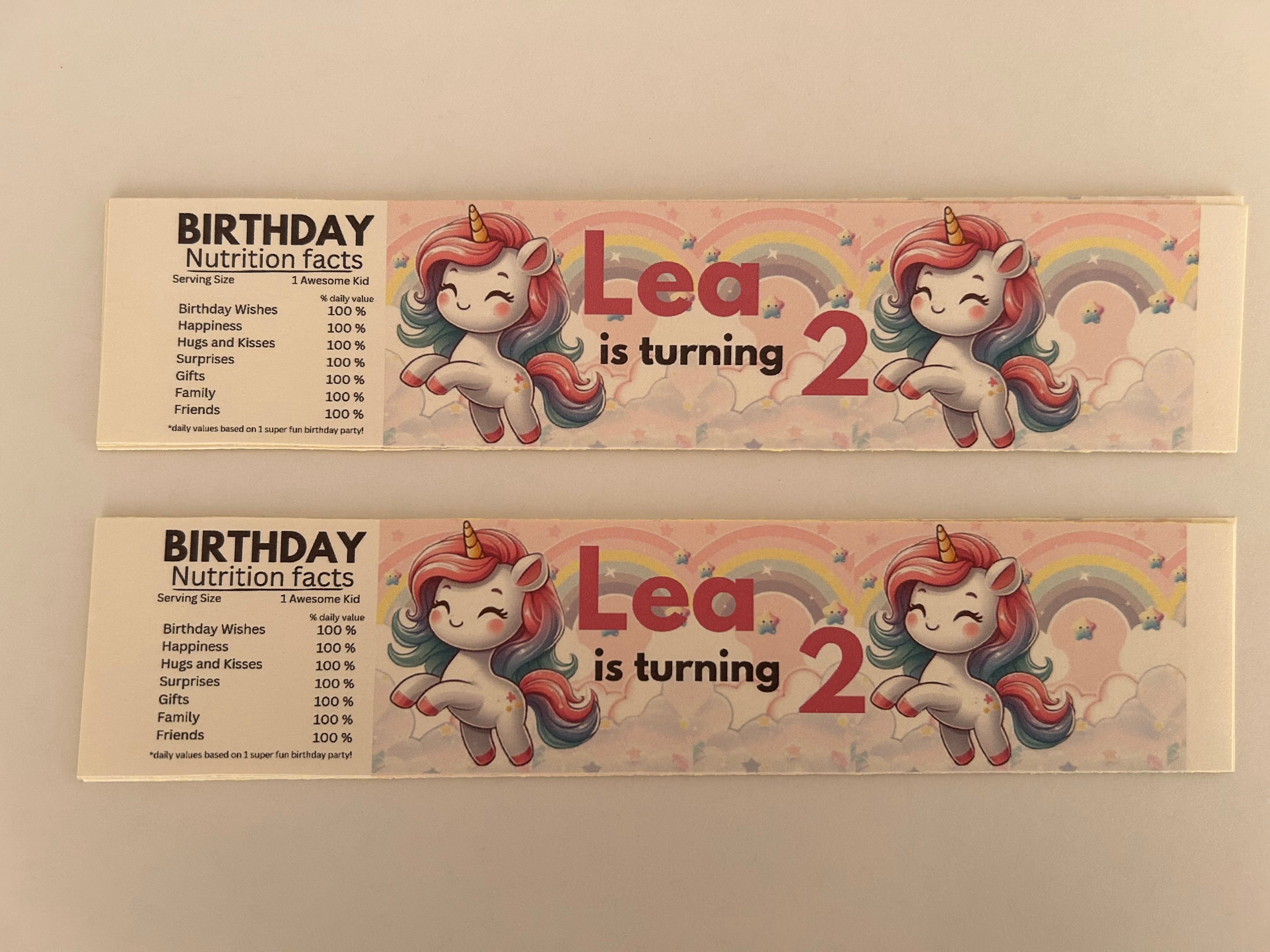 Unicorn party set