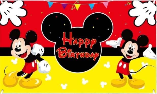 Mickey mouse red party set
