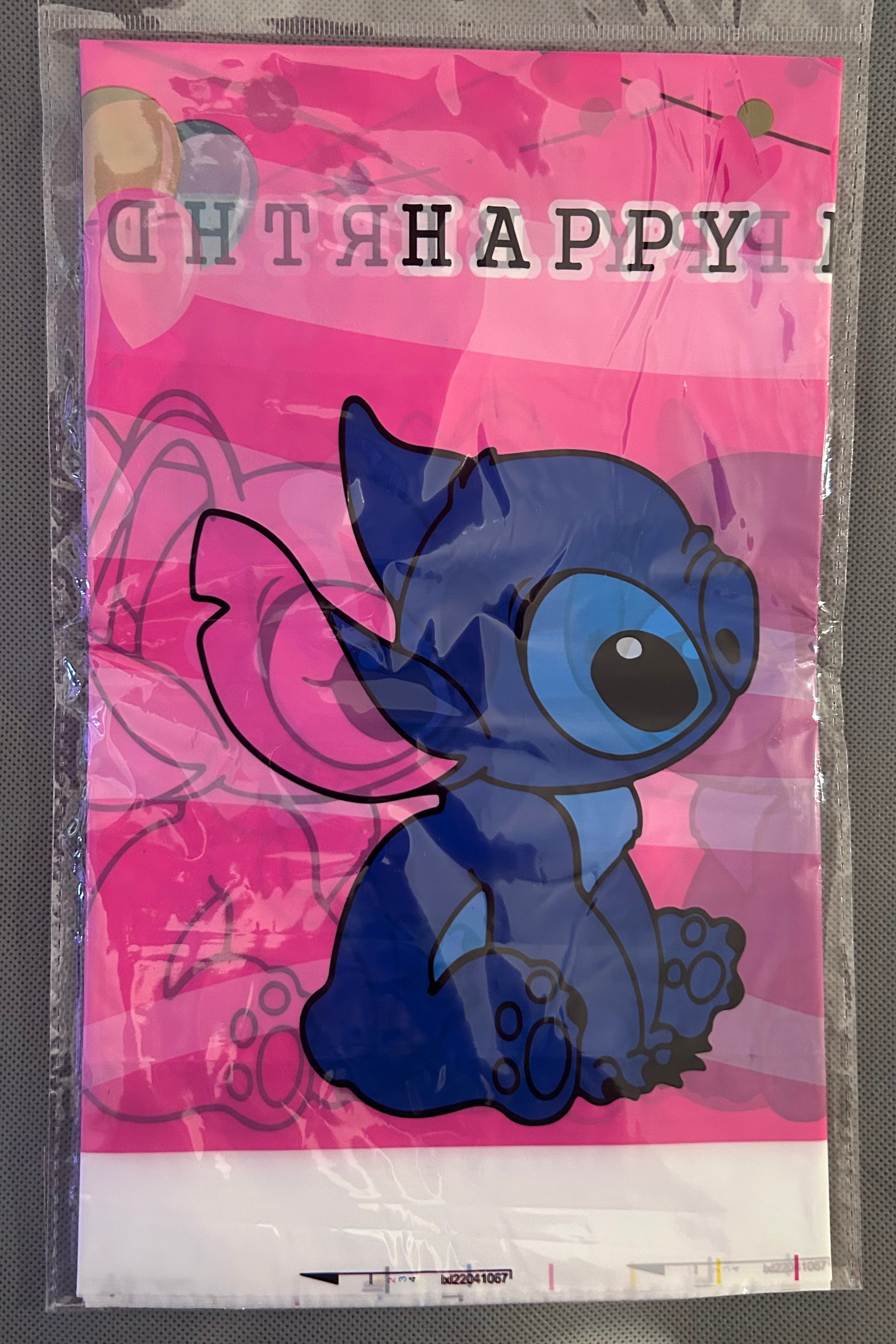 Stitch pink party set