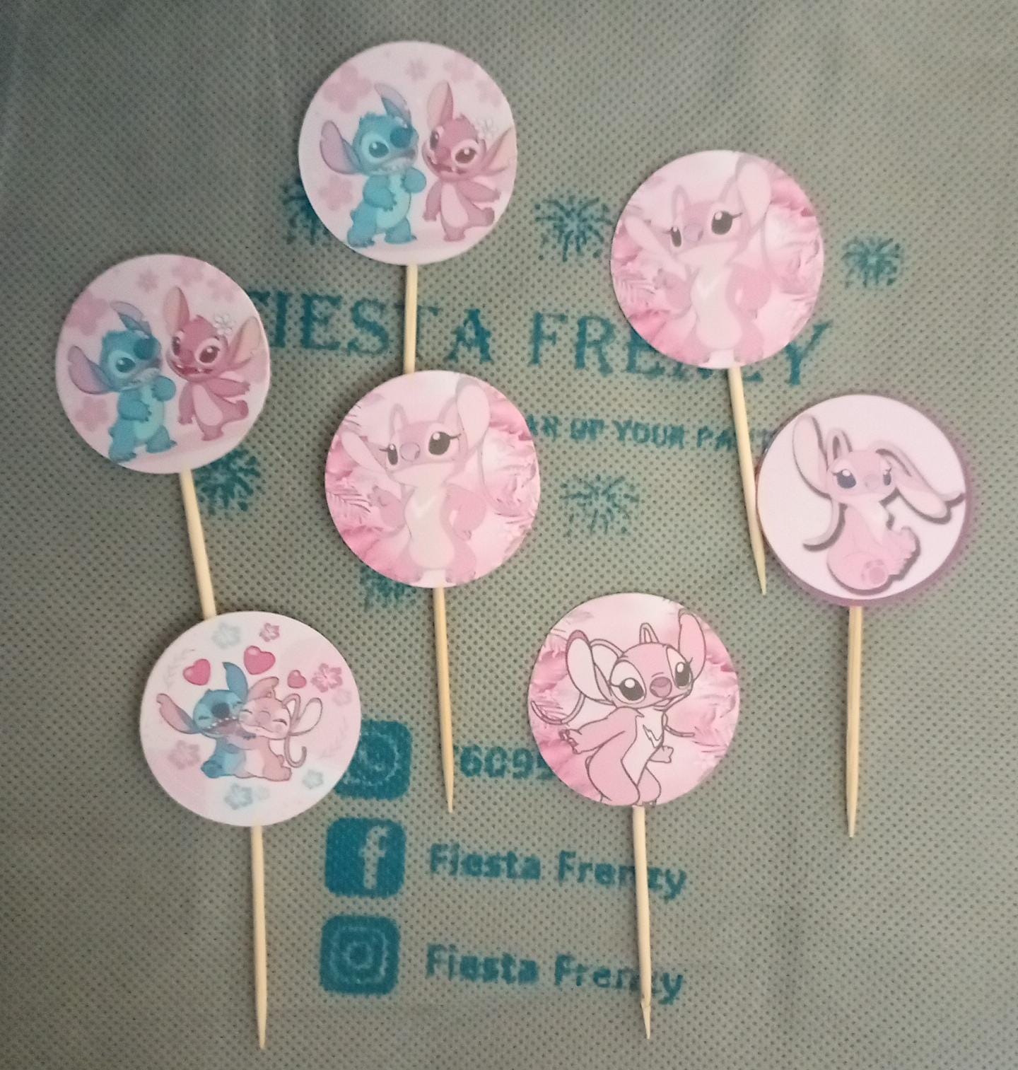 Stitch pink party set