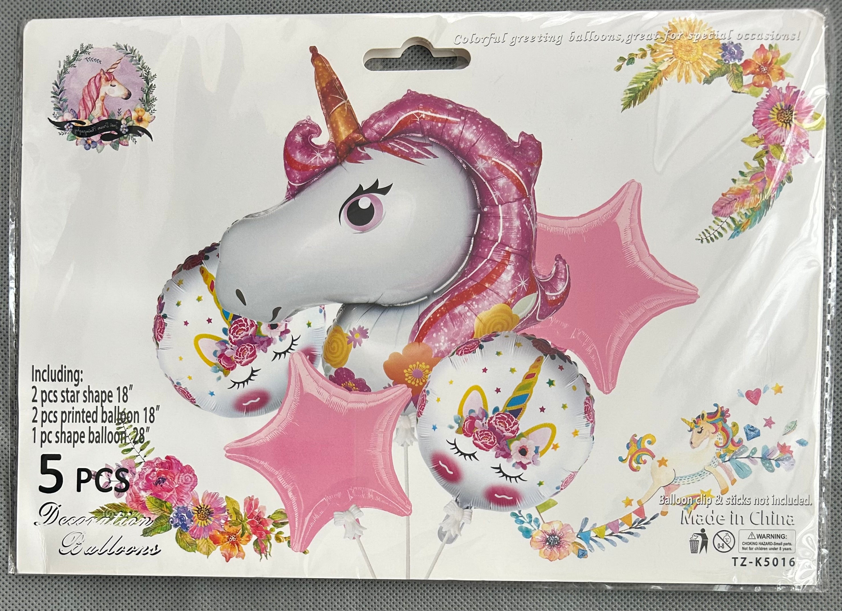 Unicorn party set
