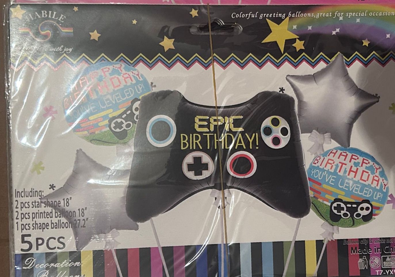 Video game party set