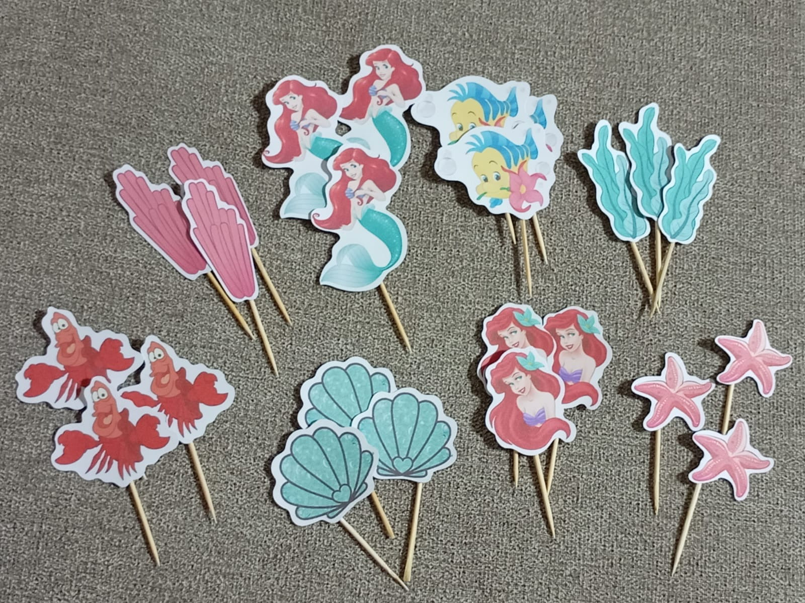 Ariel mermaid party set
