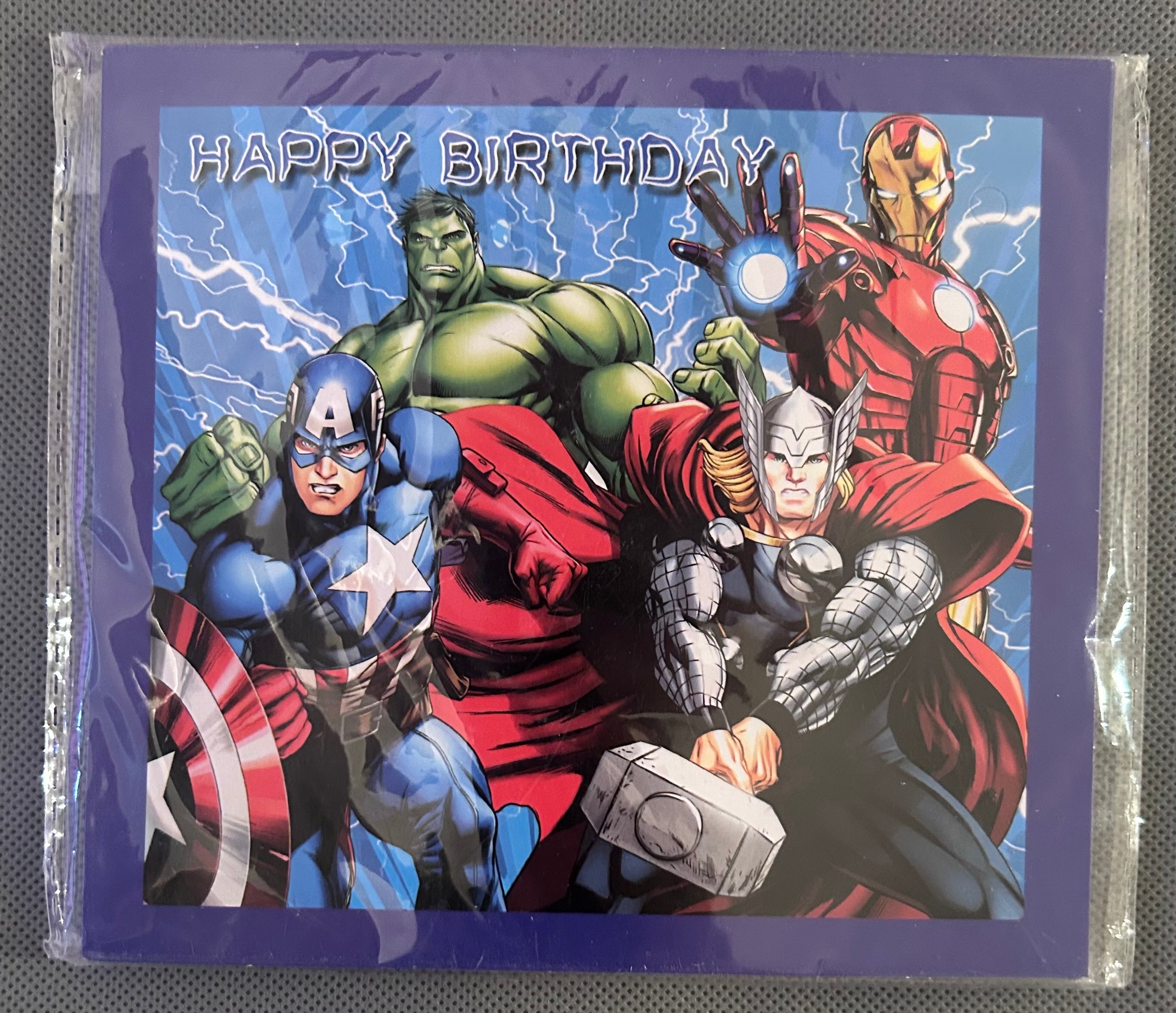 Avengers blue party set
