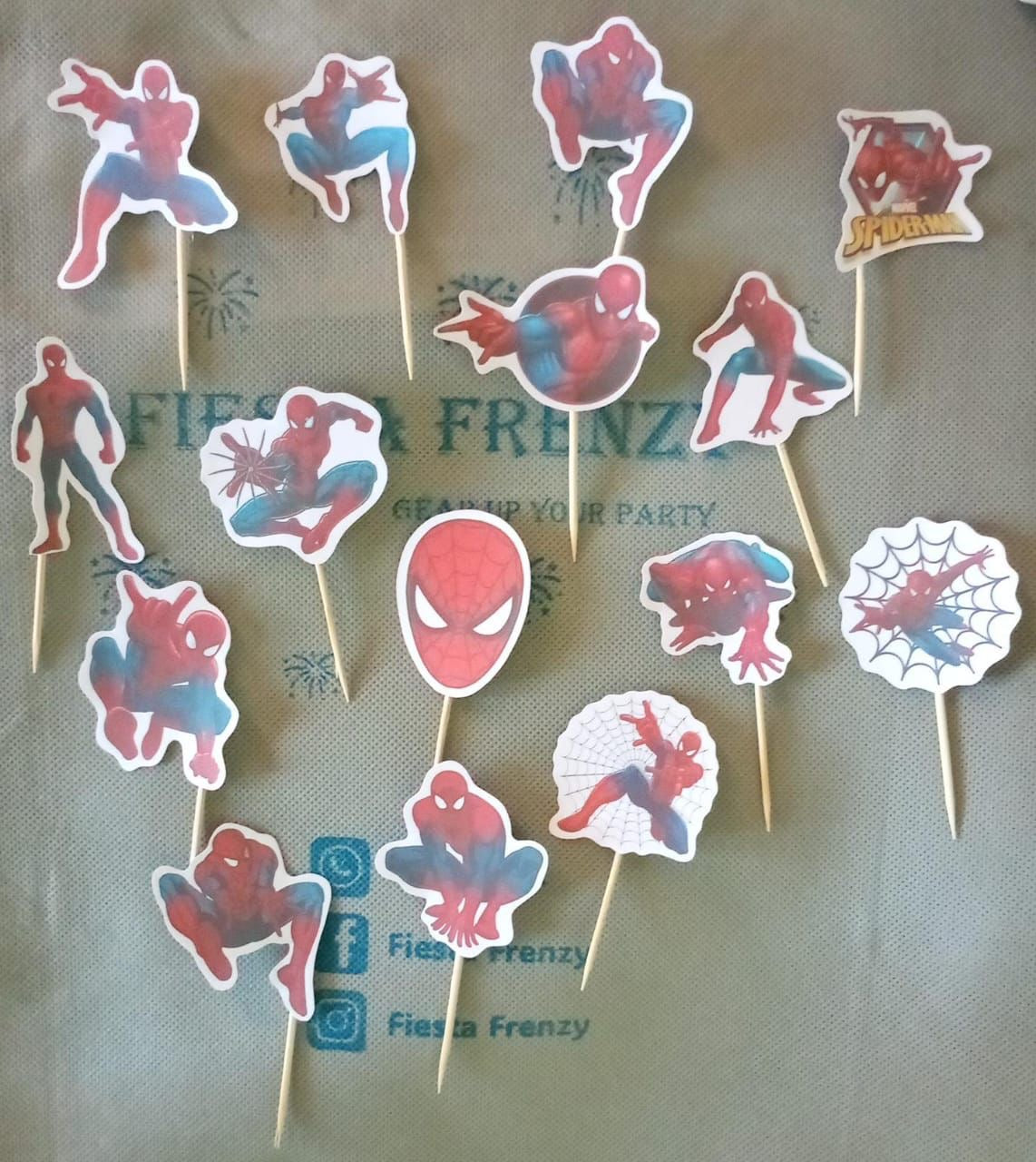 Spiderman party set