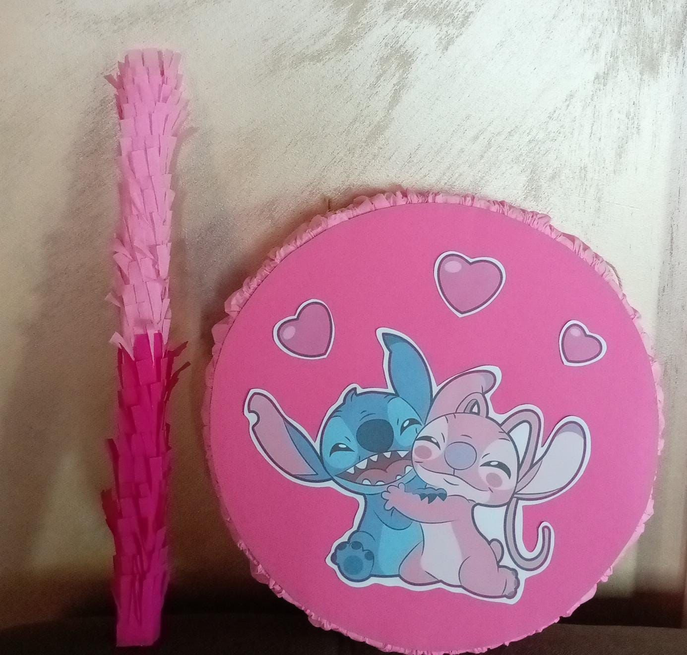 Stitch pink party set