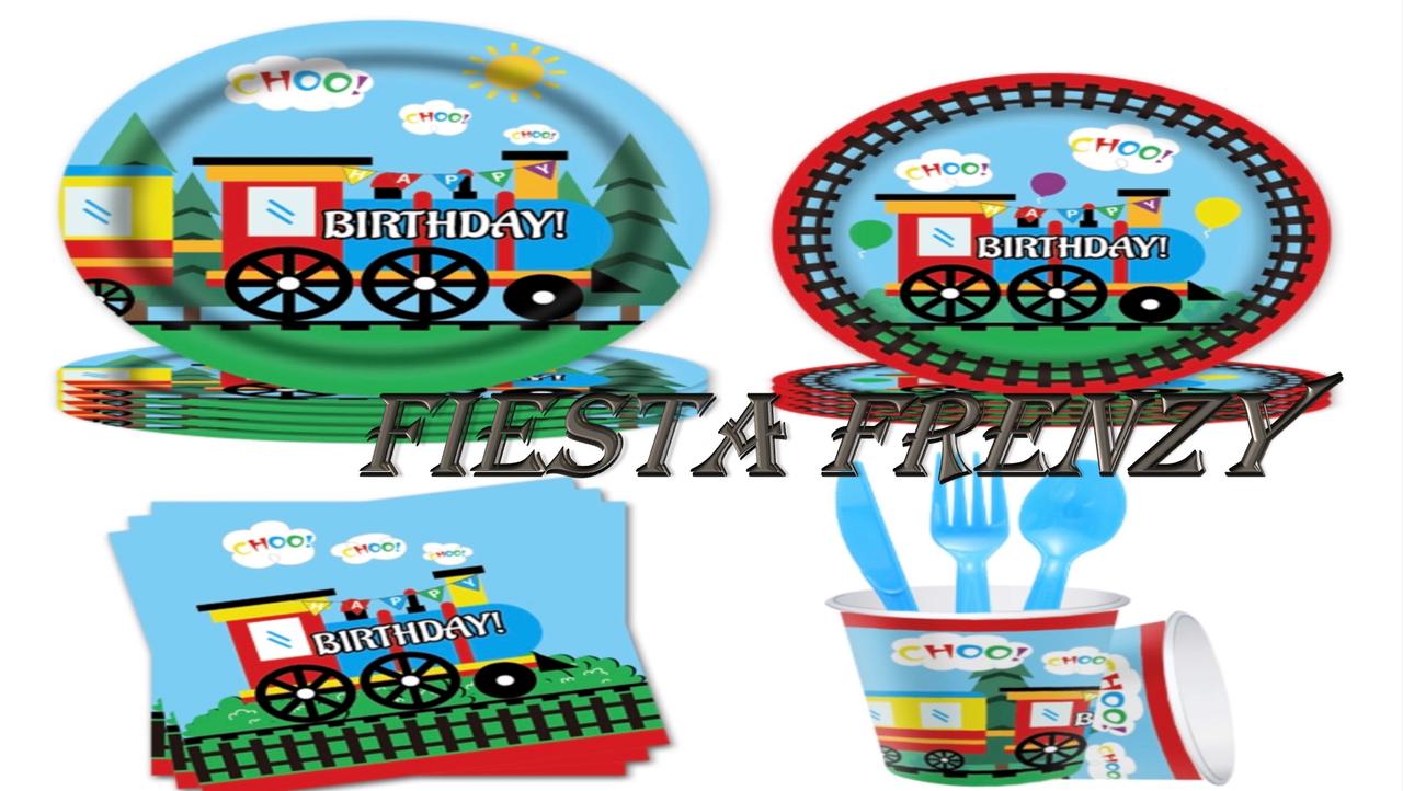 Train party set