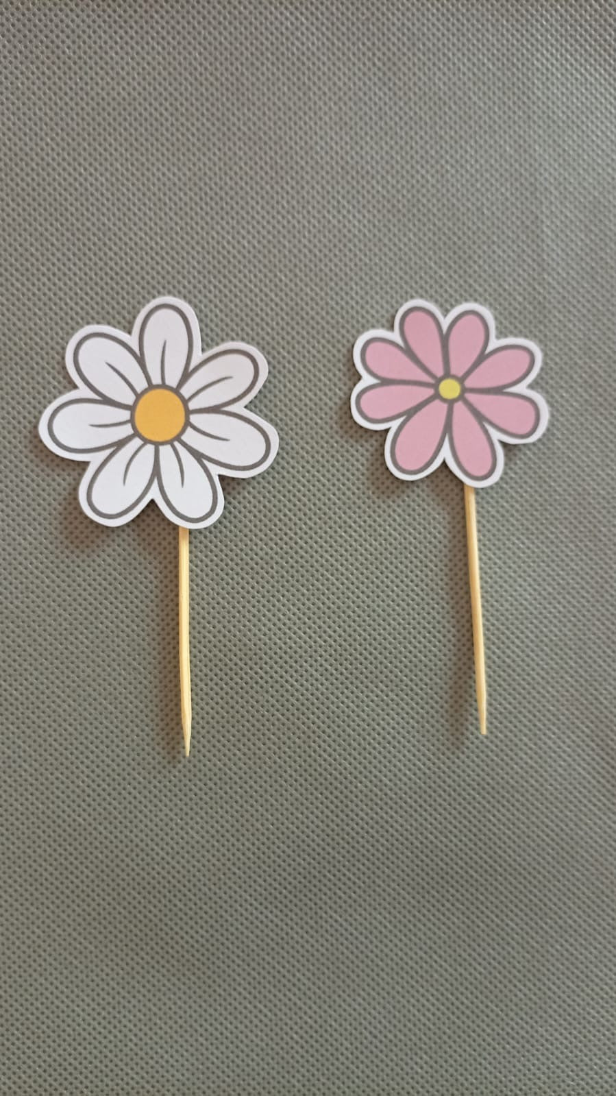 Daisy Flowers pink party set
